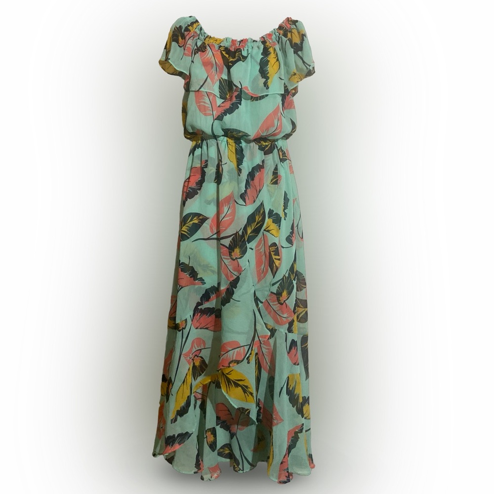 Floral print High low dress